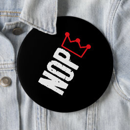 No Kings in America Button