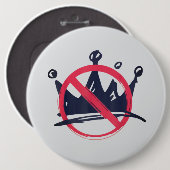 No Kings in America Button (Vorne & Hinten)