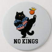 No Kings in America Button (Vorderseite)