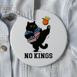 No Kings in America Button