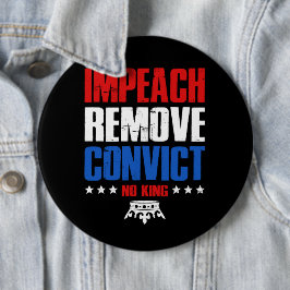 No Kings in America Button