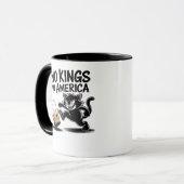 No Kings In America Classic Bold Casual Tasse (Vorderseite Links)