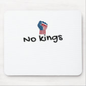No Kings In America Classic Minimal Clean Mousepad (Vorne)