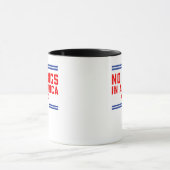 No Kings In America Classic Minimal Clean Tasse (Zentrum)