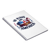 No Kings In America Classic Retro Cool Notizblock (Rechte Seite)