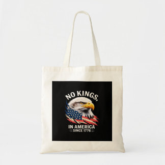 No Kings In America Classic Retro Graphic Design Tragetasche