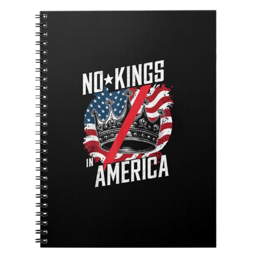 No Kings In America Court Ruling Protest Save Notizblock (Vorderseite)