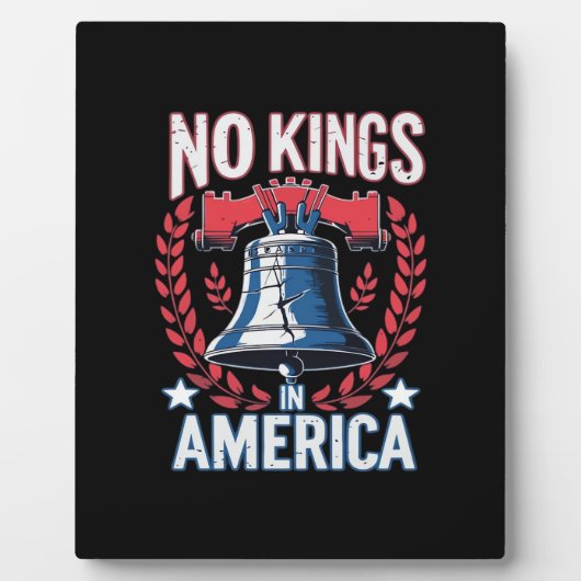 No Kings In America Design Classic Artistic Graphi Fotoplatte (Vorderseite)