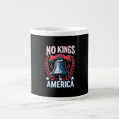 No Kings In America Design Classic Artistic Graphi Jumbo-Tasse (Vorderseite)