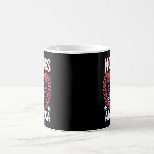 No Kings In America Design Classic Artistic Graphi Kaffeetasse (Mittel)
