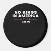 No Kings In America Doge Classic Trendy Graphic Magnet (Vorne)