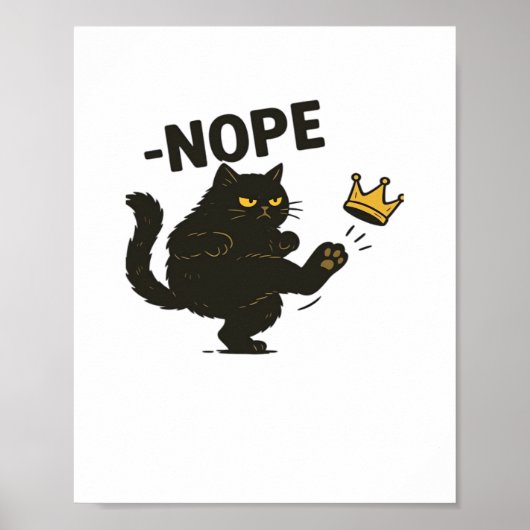 No Kings In America Essential Cool Unique Poster (Vorne)