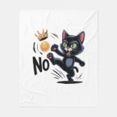 No Kings In America Essential Minimal Clean Fleecedecke (Vorderseite)