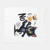 No Kings In America Essential Minimal Clean Fleecedecke (Vorderseite (Horizontal))