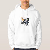 No Kings In America Essential Minimal Clean Hoodie (Vorderseite)
