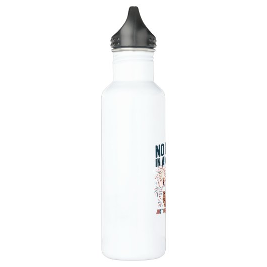 No Kings In America Fabulous Queens Pride 2025 Des Edelstahlflasche (Links)