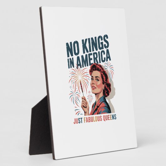 No Kings In America Fabulous Queens Pride 2025 Des Fotoplatte (Seite)