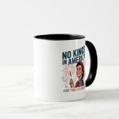 No Kings In America Fabulous Queens Pride 2025 Des Tasse (VorderseiteRechts)