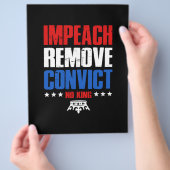 No Kings in America Flyer (Hand)