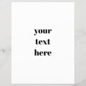 No Kings in America Flyer (Hinten)