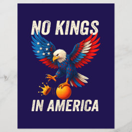 No Kings in America  Flyer