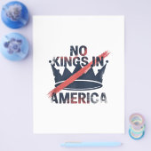 No Kings in America  Flyer (Einzeln)