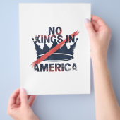 No Kings in America  Flyer (Hand)