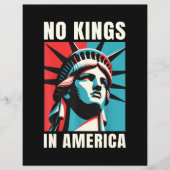 No Kings in America  Flyer (Vorne)