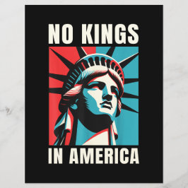 No Kings in America  Flyer