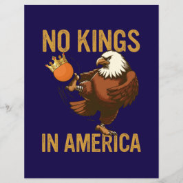 No Kings in America  Flyer