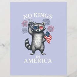 No Kings in America  Flyer