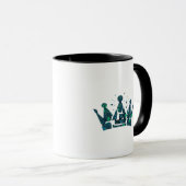 No Kings In America Freedom Aesthetic Tasse (VorderseiteRechts)