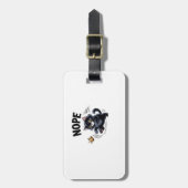 No Kings In America Funny Kicking Crown Classic Vi Gepäckanhänger (Vorderseite vertikal)