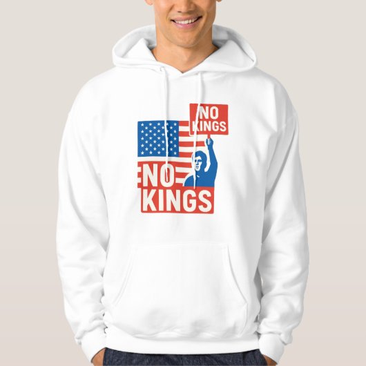 No kings in America Hoodie (Vorderseite)