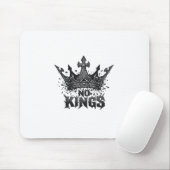 No Kings In America Minimal Clean Mousepad (Mit Mouse)