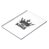 No Kings In America Minimal Clean Notizblock (Linke Seite)