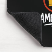 No Kings In America No Crown Minimal Clean Mousepad (Ecke)