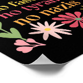 No Kings In America No Fascists We The People Poli Poster (Ecke)