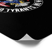 No Kings In America No Fascists We The People Poli Poster (Ecke)