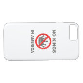 No Kings In America Patriotic Casual Case-Mate iPhone Hülle (Rückseite (Horizontal))