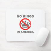 No Kings In America Patriotic Casual Mousepad (Mit Mouse)