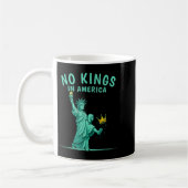 No Kings In America _ Patriotic Litical Design  Kaffeetasse (Links)
