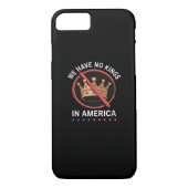 No Kings In America Retro Classic Case-Mate iPhone Hülle (Rückseite)