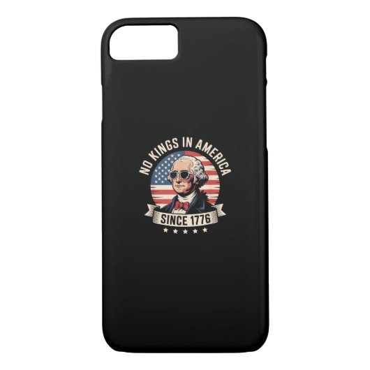 No Kings In America Since 1776 Design Case-Mate iPhone Hülle (Rückseite)