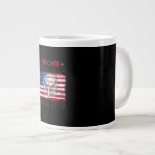 No Kings In America Since 1776 Freedom Creative De Jumbo-Tasse (Vorderseite Rechts)