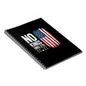 No Kings In America Since 1776 Independence Day Pa Notizblock (Rechte Seite)