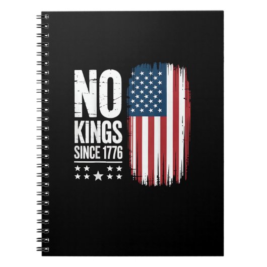 No Kings In America Since 1776 Independence Day Pa Notizblock (Vorderseite)