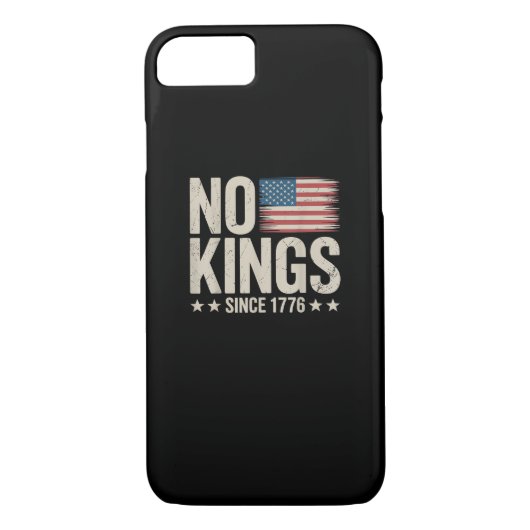 No Kings In America Since 1776 Independence Day Re Case-Mate iPhone Hülle (Rückseite)
