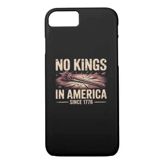 No Kings In America Since 1776 King Free Classic V Case-Mate iPhone Hülle (Rückseite)