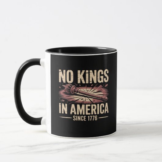 No Kings In America Since 1776 King Free Classic V Tasse (Links)